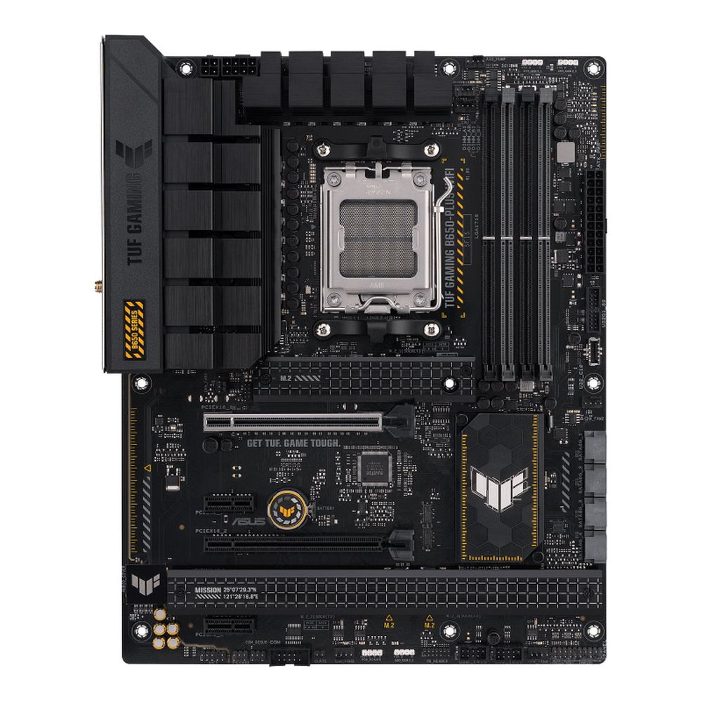 Материнская плата Asus TUF GAMING B650-PLUS WIFI Socket AM5 AMD B650 4xDDR5 ATX AC`97 8ch(7.1) 2.5Gg