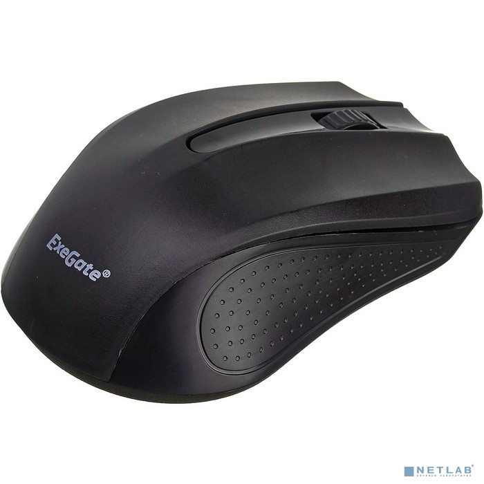 Exegate EX279045RUS Беспроводная мышь ExeGate SR-9023 <black, optical, 3btn/scroll, 1200dpi, USB> Co