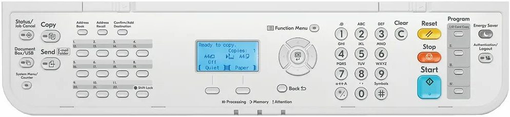 МФУ лазерный Kyocera Ecosys MA4500x (110C133NL0/110C133DZ0) A4 Duplex белый
