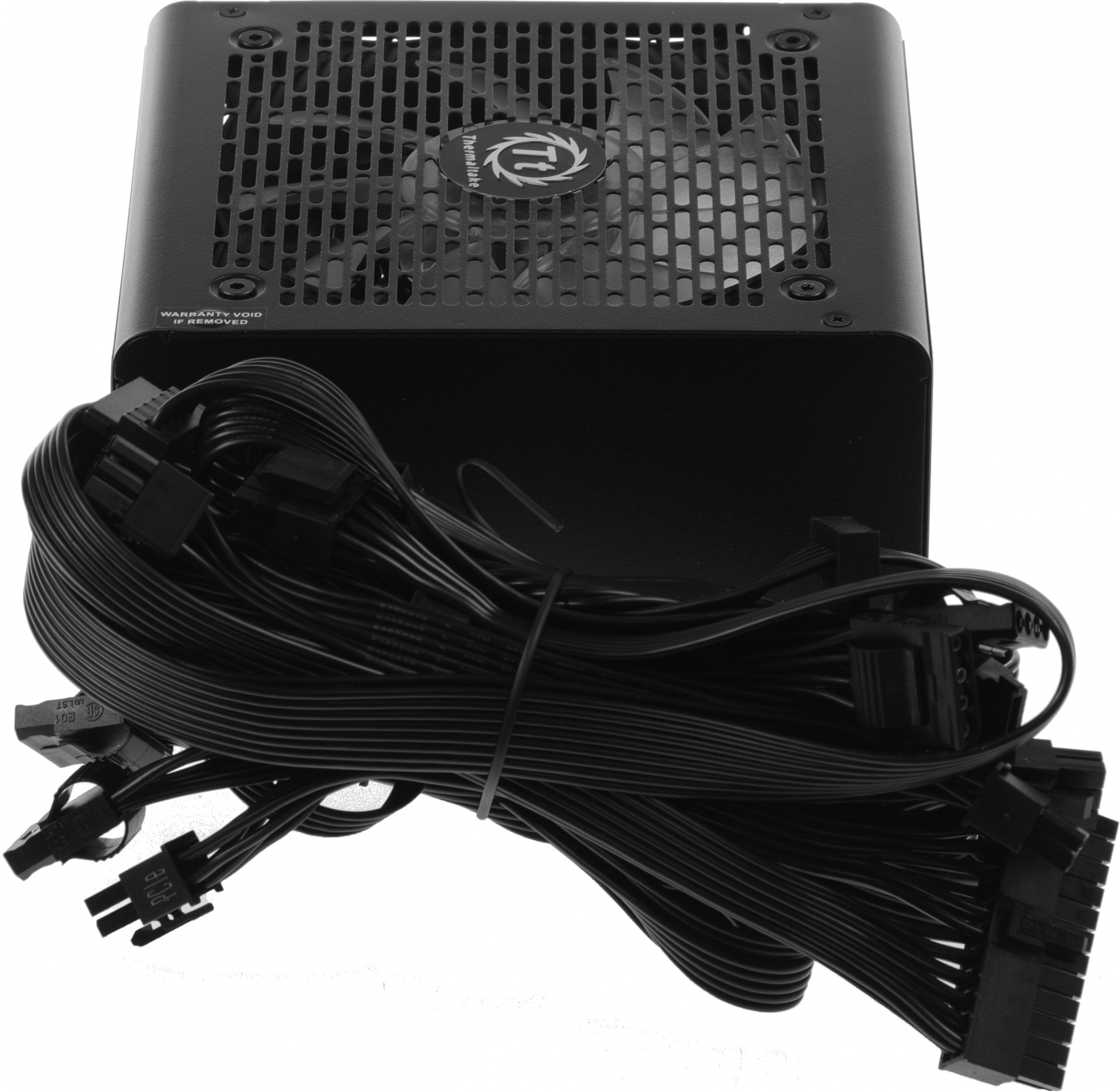 Блок питания Thermaltake ATX 750W Smart BX1 RGB 80+ bronze (20+4pin) APFC 120mm fan color LED 8xSATA