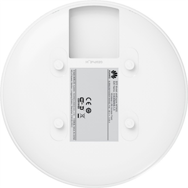 точка доступа HUAWEI eKit Wireless LAN Equipment, AP362E (11ax indoor,2+2 dual bands,smart antenna) 