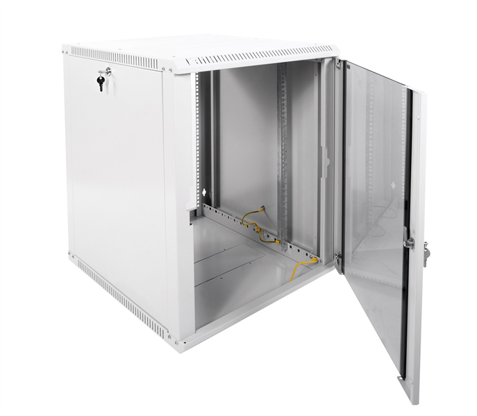 ЦМО Шкаф телекоммуникационный настенный разборный ЭКОНОМ 15U (600х650) дверь стекло