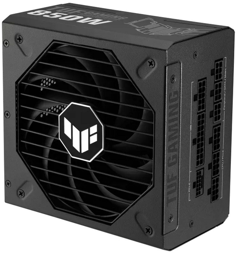 Блок питания Asus ATX 850W Tuf-gaming 850B 80+ gold (20+4pin) APFC 135mm fan 5xSATA Cab Manag RTL