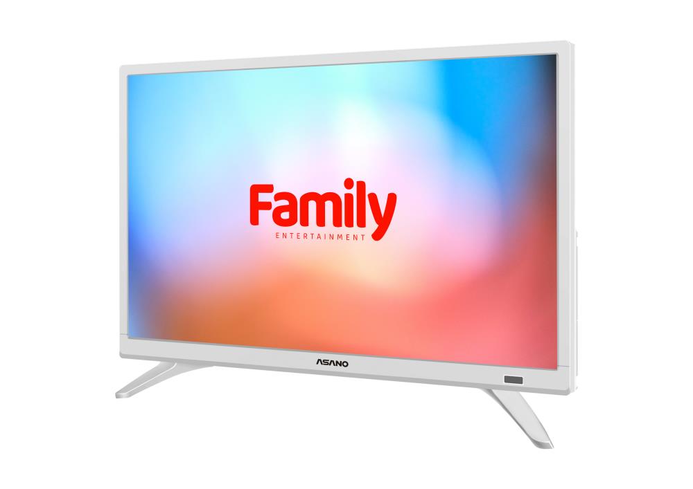 Телевизор LCD 24" HD WHITE FAMILY SMART 24LH7011T ASANO