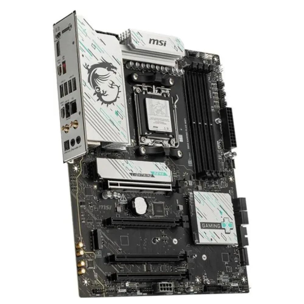 Материнская плата MSI B850 GAMING PLUS WIFI  Socket AM5 AMD B850 4xDDR5 ATX AC`97 8ch(7.1) 5Gigabit 