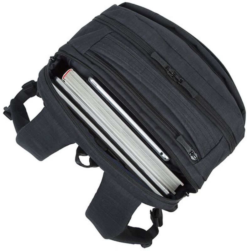 Рюкзак для ноутбука 17.3" Riva 8365 черный полиэстер (8365 BLACK)