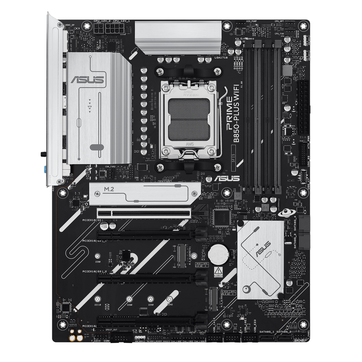 Материнская плата Asus PRIME B850-PLUS WIFI Socket AM5 AMD B850 4xDDR5 ATX AC`97 8ch(7.1) 2.5Gg RAID
