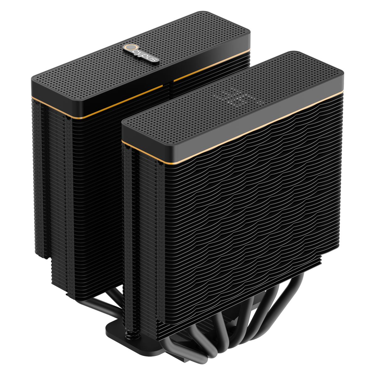 Кулер для процессора Ocypus Iota A62 BK, 2x120mm FAN, Display Panel, 6 HEAT PIPES, 4-PIN PWM, 500-20