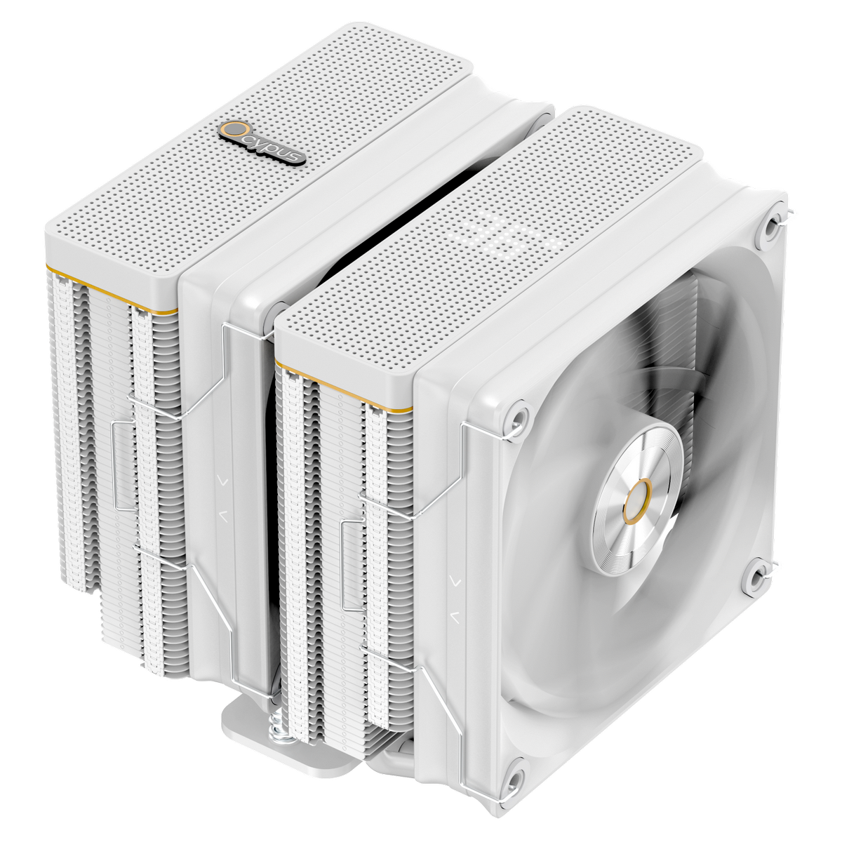 Кулер для процессора Ocypus Iota A62 WH, 2x120mm FAN, Display Panel, 6 HEAT PIPES, 4-PIN PWM, 500-20