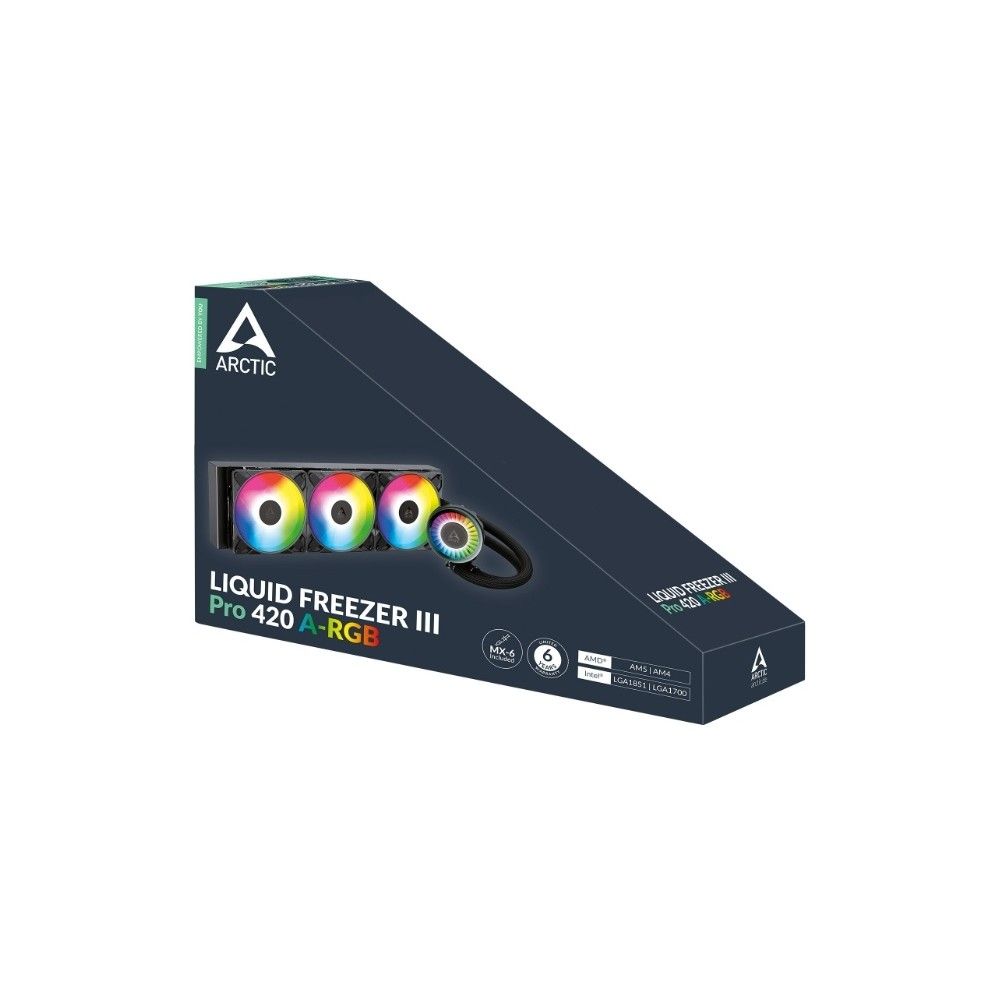 Жидкостная система охлаждения Arctic Cooling  Liquid Freezer III Pro 420 A-RGB Multi Compatible All-