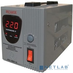 Ресанта АСН-1 000/1-Ц 63/6/2 Стабилизатор {220В±8%, Габариты 237х140х170, Вес 4 кг} 4607076037617