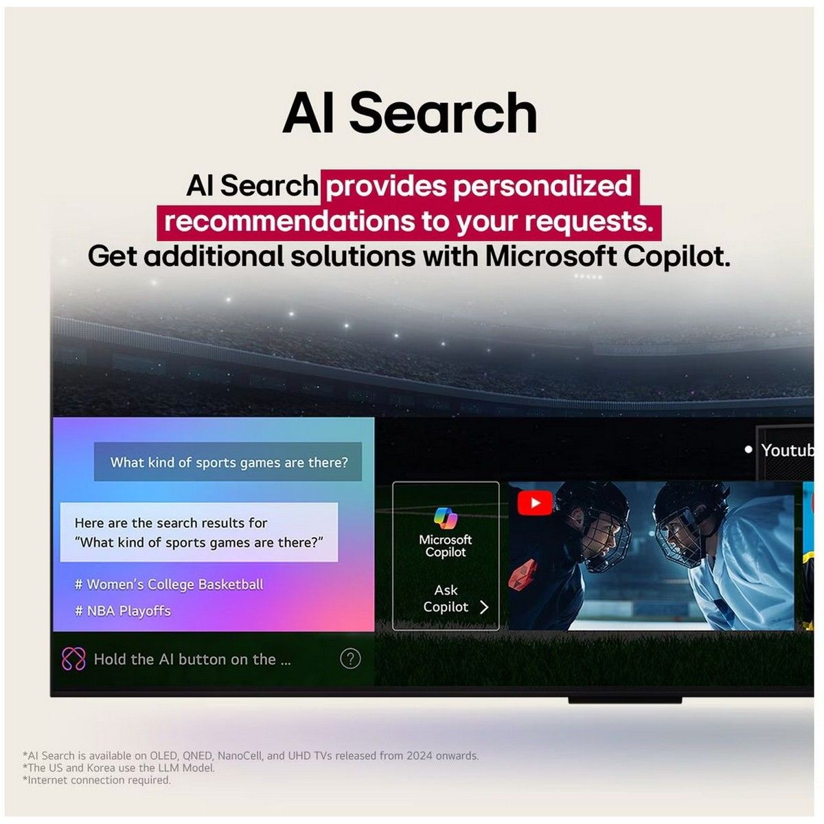 Телевизор OLED LG 48" OLED48C5RLA.ARUG черный/серебристый 4K Ultra HD 120Hz DVB-T DVB-T2 DVB-C DVB-S