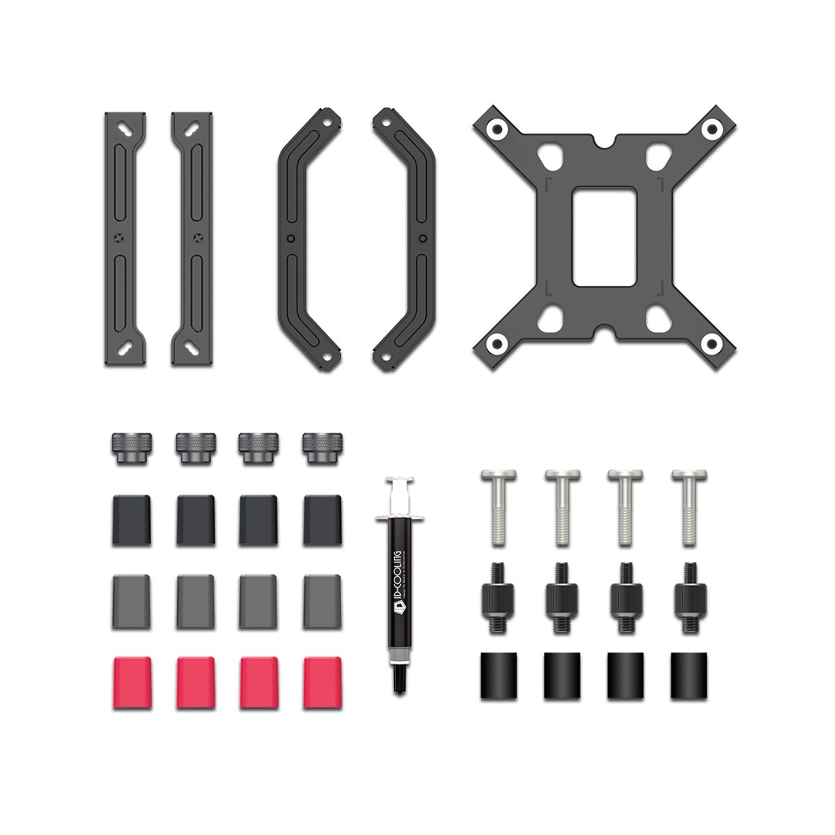 Устройство охлаждения(кулер) ID-Cooling Frozn A610 ARGB Soc-AM5/AM4/1200/1700/1851 черный 4-pin 29.9