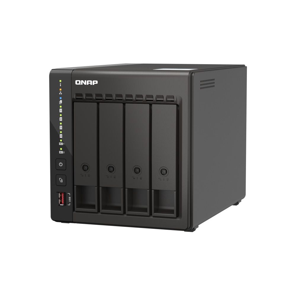 Сетевое хранилище NAS Qnap Original TS-453E-8G 4-bay настольный Celeron J6412