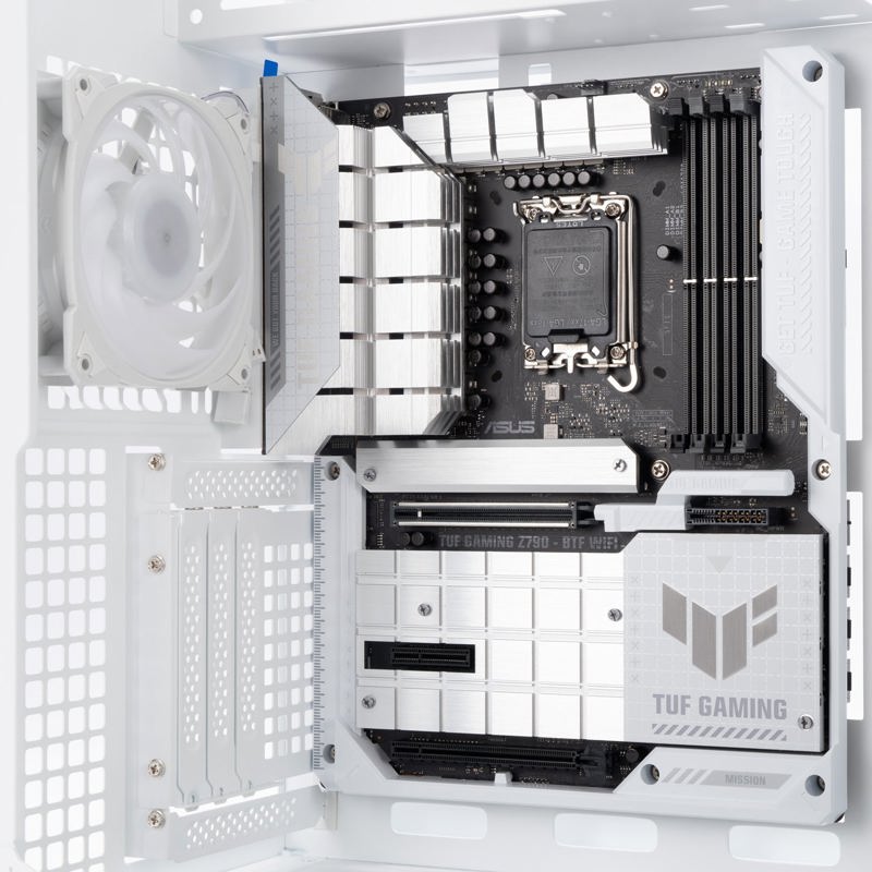 Корпус InWin F5, Full-Tower, TG, 3x140mm ARGB, 2xUSB-A 3.0 + 1xUSB-C 3.2, E-ATX, ATX, mATX, mITX Whi