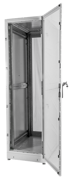 Шкаф ЦМО Шкаф серверный напольный 48U (600  1000) дверь перфорированная 2 шт.