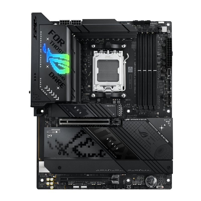 Материнская плата Asus ROG STRIX X870-F GAMING WIFI Socket AM5 AMD X870 4xDDR5 ATX AC`97 8ch(7.1) 2.
