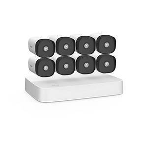 IP-камера Tenda K8P-4TR Система видеонаблюдения, 8 цилиндрических уличных IP-камеры и видеорегистрат