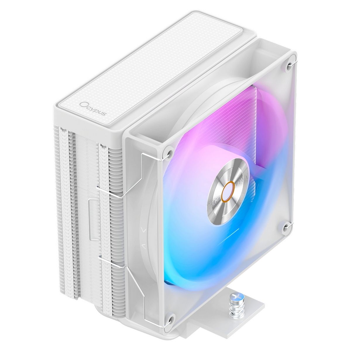 Кулер для процессора Ocypus Delta A40 WH ARGB, 120mm ARGB FAN, Top Panel, 4 HEAT PIPES, 4-PIN PWM, 5