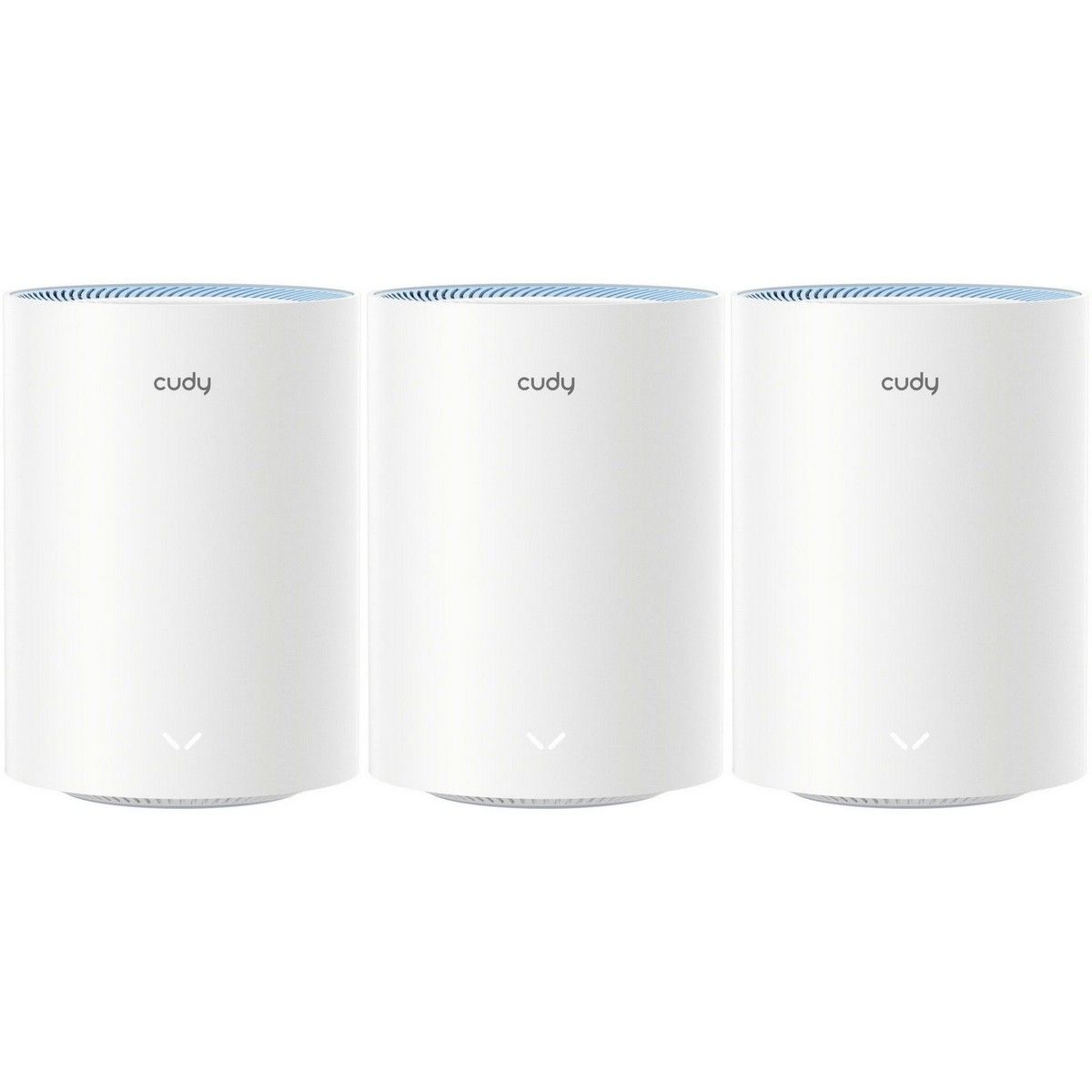 Бесшовный Mesh роутер Cudy M1200 (M1200(3-PACK)) AC1200 10/100BASE-TX белый (упак.:3шт)