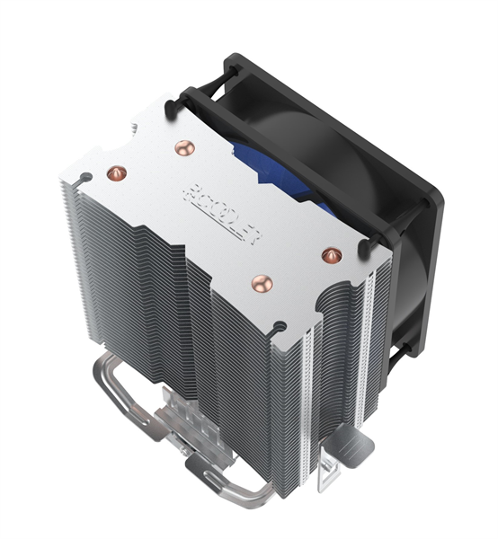 Кулер S775/115X/AM2/AM3/AM4/FM1/FM2 (40 шт/кор, TDP 102W, вент-р 90мм, 2 тепловые трубки 6мм, 2200RP