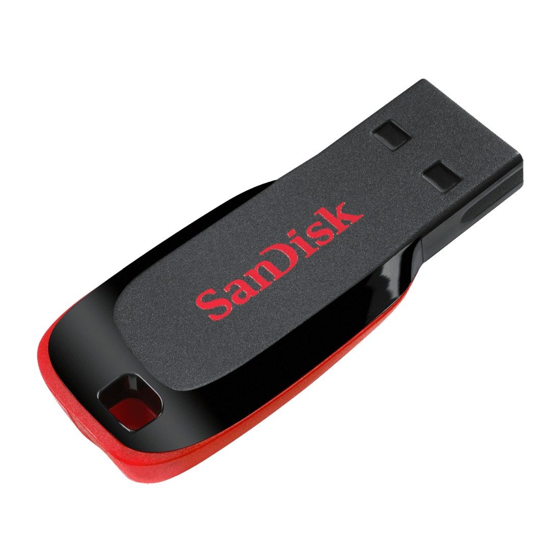 Флеш Диск Sandisk 32Gb Cruzer Blade SDCZ50-032G-B35 USB2.0 черный/красный