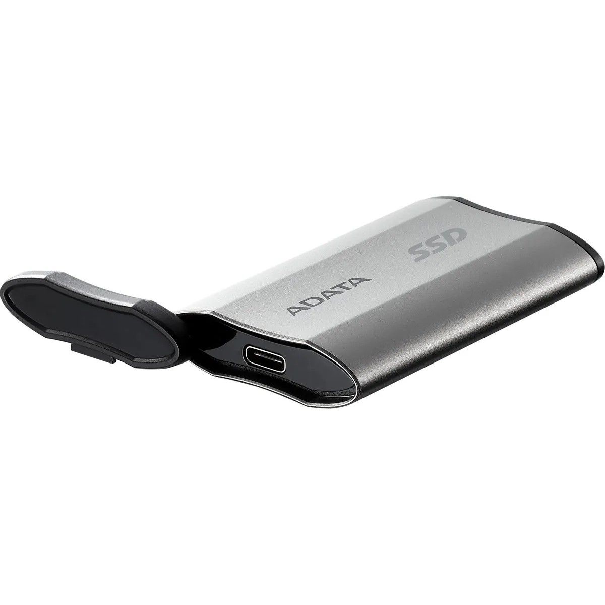 Накопитель SSD A-Data USB-C 2TB SD810-2000G-CSG SD810 1.8" серый