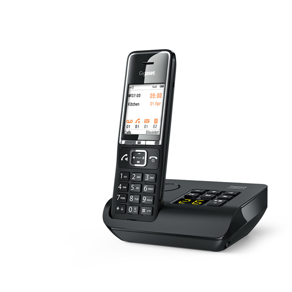 Р/Телефон Dect Gigaset Comfort 550A RUS черный автооветчик АОН