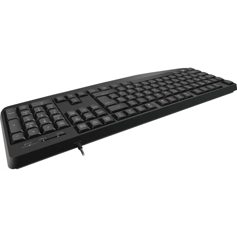 Клавиатура Defender Atom HB-546 черный USB Multimedia for gamer (подставка для запястий) (45546)