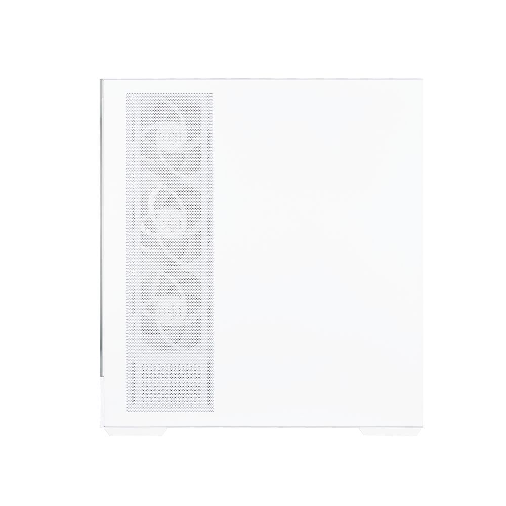 Корпус для ПК Zalman P40 DS White ATX Mid Tower PC Case, 120mm ARGB Fanx4