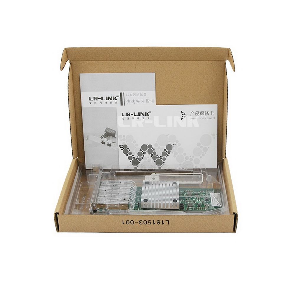 Сетевой адаптер LR-LINK LREC9714HF-4SFP Intel I350 AM4 PCI-E x4 1GB 4 X SFP I350-F4