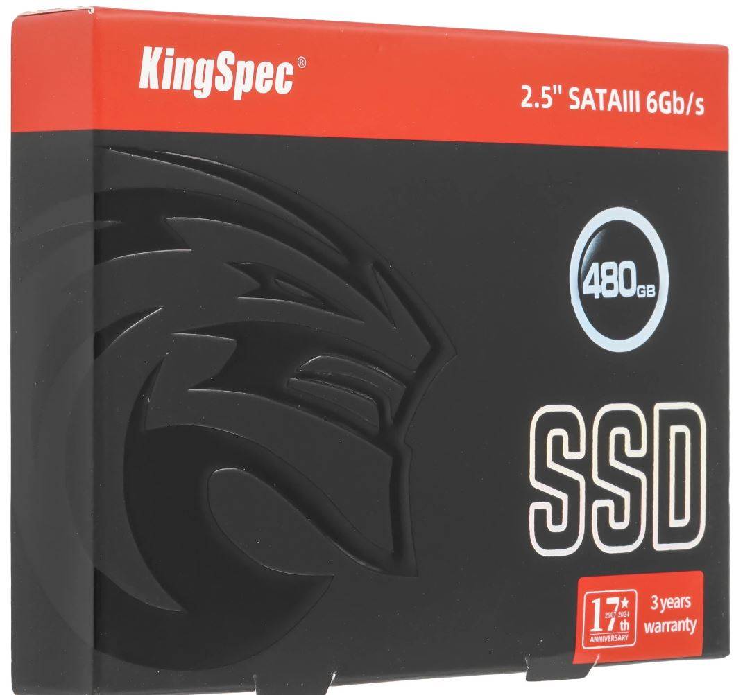 Накопитель SSD Kingspec SATA-III 480GB P4-480 2.5"