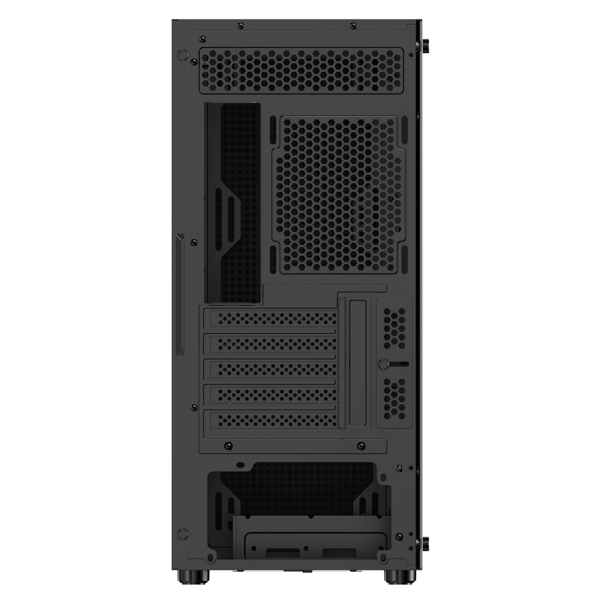 Корпус для ПК Case Ocypus Gamma C50 BK mATX / win / black / no PSU / Tempered Glass