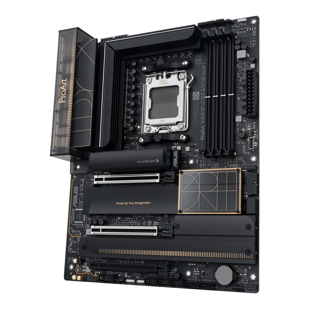 Материнская плата Asus PROART X870E-CREATOR WIFI Socket AM5 AMD X870E 4xDDR5 ATX AC`97 8ch(7.1) 1 x 