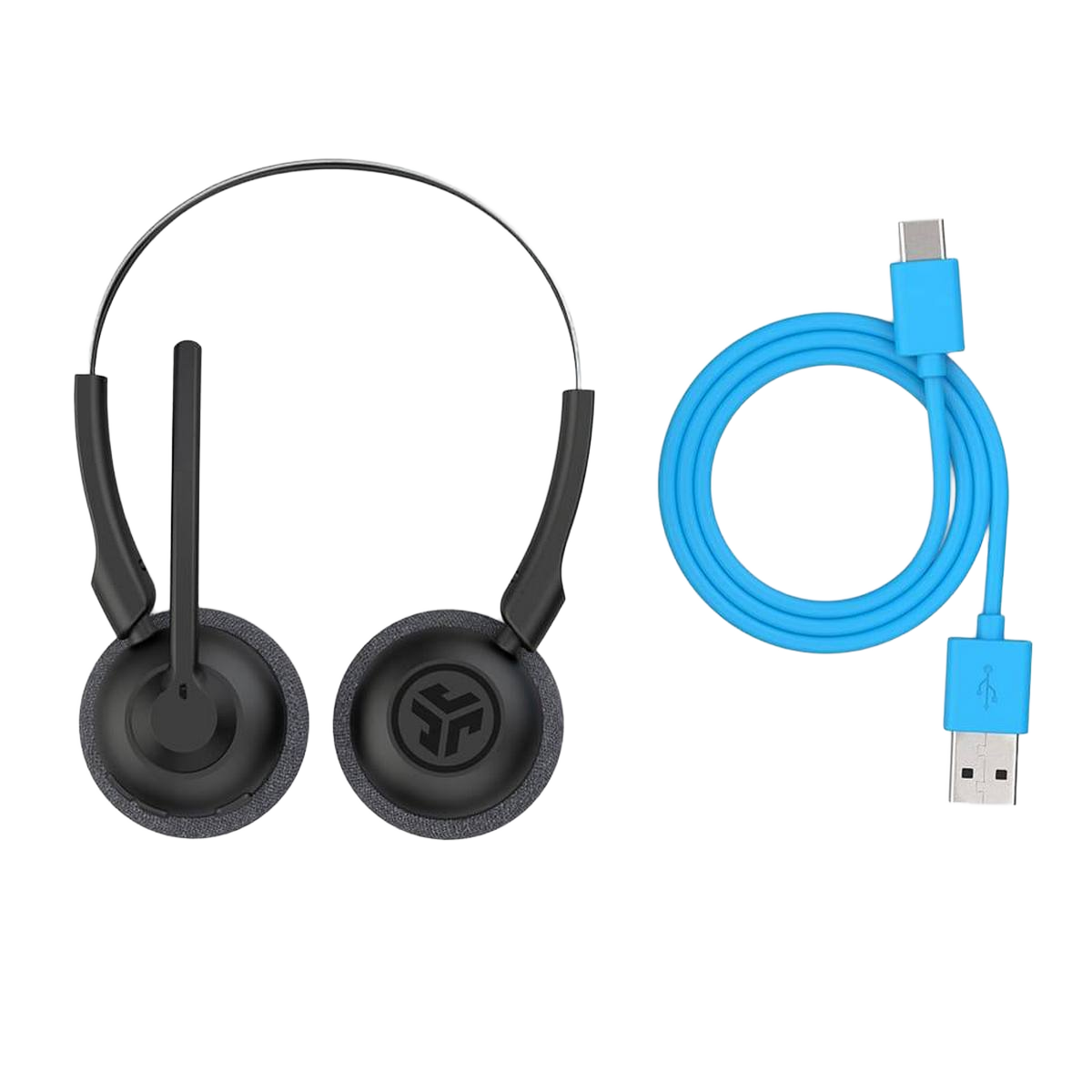 Беспроводная гарнитура Jlab GO Work Pop Wireless Headphones - Black