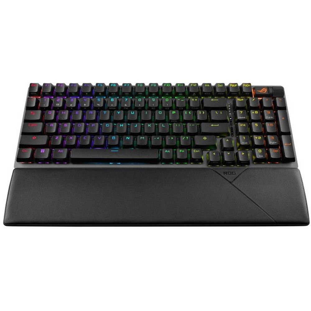 Клавиатура ASUS X901 STRIX SCOPE II 96 WL ROG NX Snow PBT 96% USB 2.4GHz BT