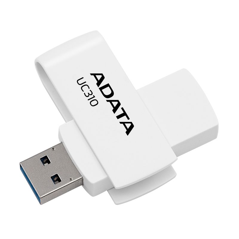 Флеш Диск A-Data 64GB UC310 UC310-64G-RWH USB3.2 белый
