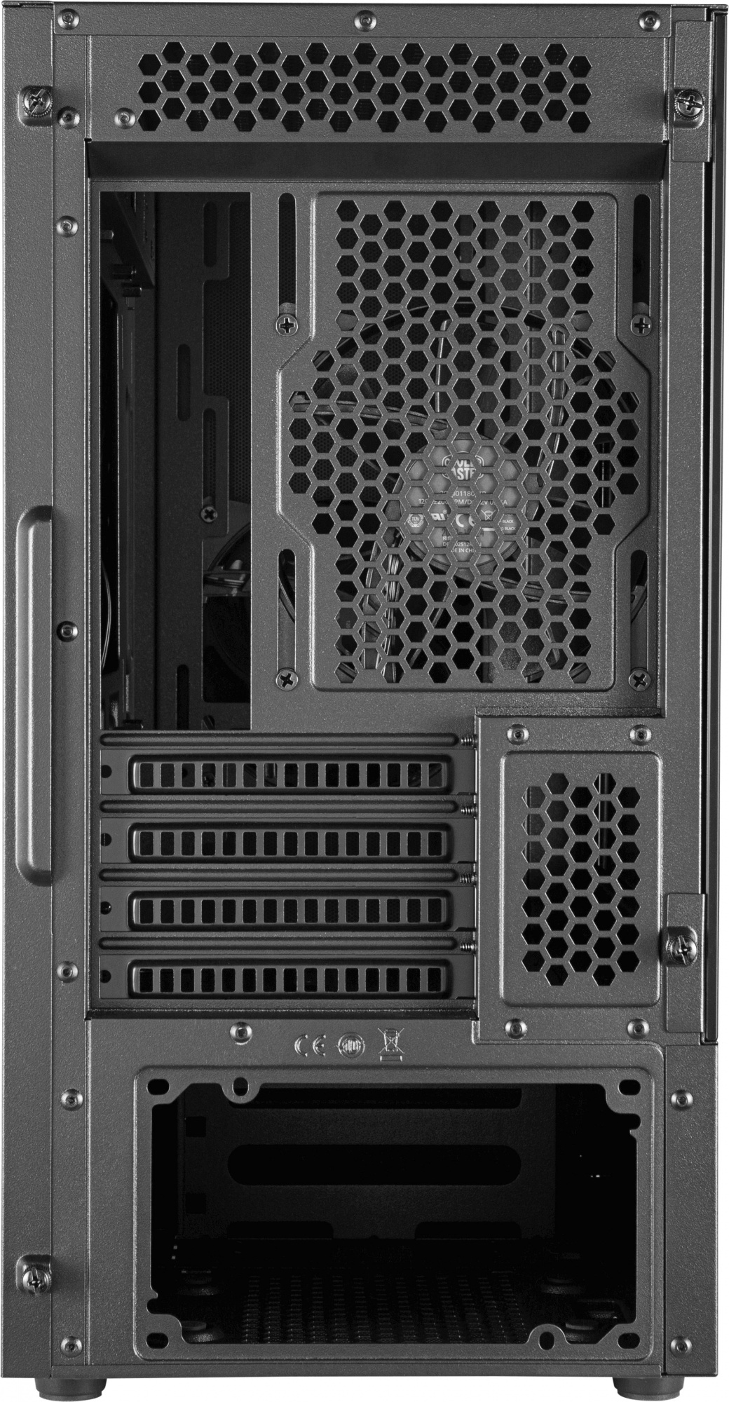 Корпус Cooler Master MasterBox NR400 w/o ODD черный без БП mATX 4x120mm 4x140mm 2xUSB3.0 audio bott 