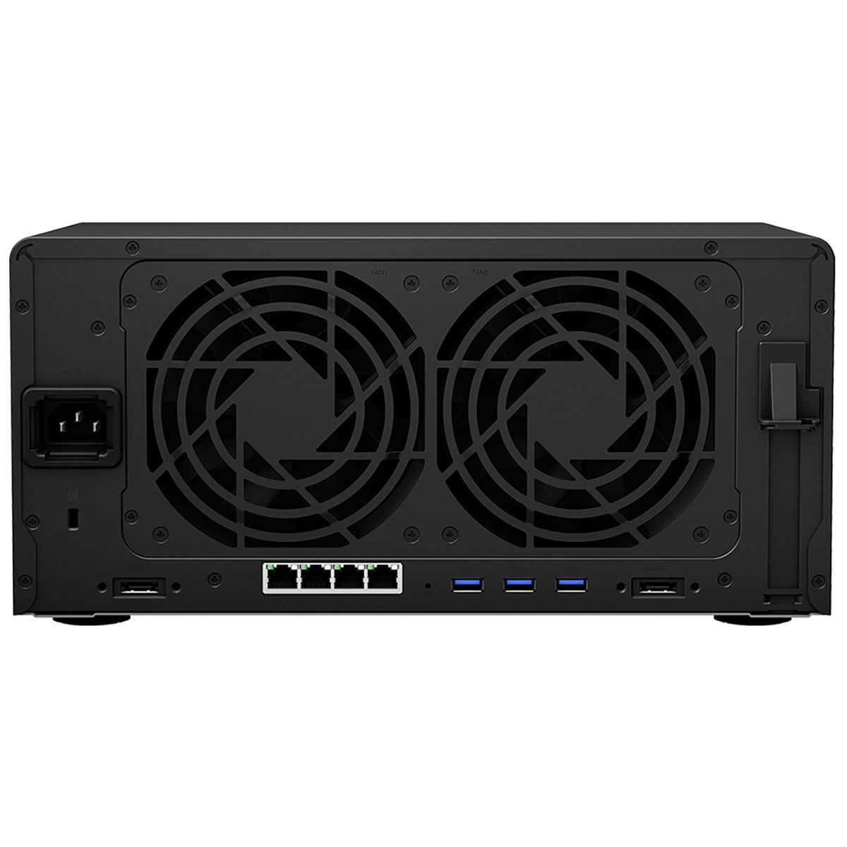 Сетевое хранилище 8x2.5"/3.5" SATA, AMD Ryzen V1500B/4x2.2GHz, 4GB DDR4, 4x1 Гбит/с, 4xUSB