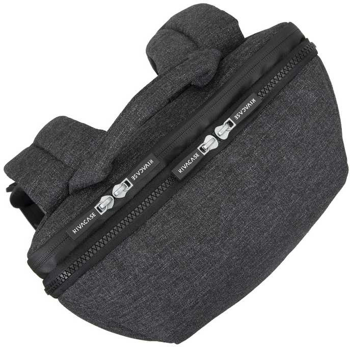 Рюкзак для ноутбука 15.6" Riva 8861 черный полиуретан/полиэстер (8861 BLACK)