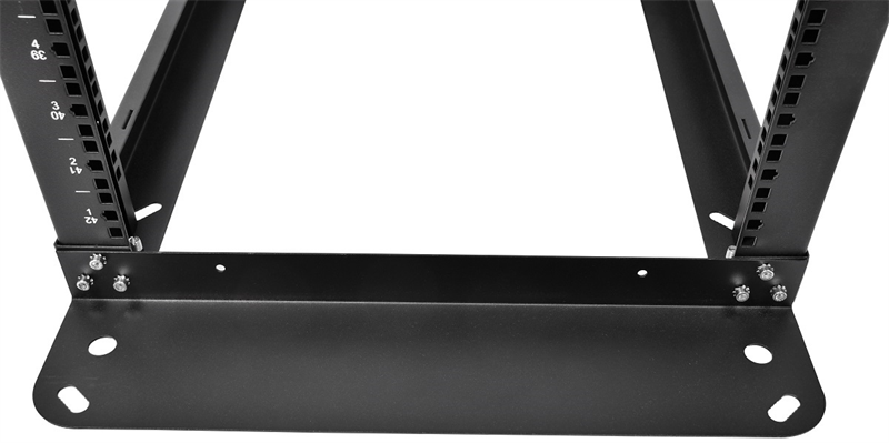 Стойка телекоммуникационная серверная 42U, глубина 1000 мм, цвет черный