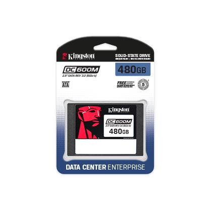 Накопитель SSD Kingston SATA-III 480GB SEDC600M/480G DC600M 2.5" 1 DWPD