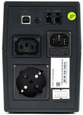 Источник бесперебойного питания Бастион Skat 600/350 350Вт 600ВА черный