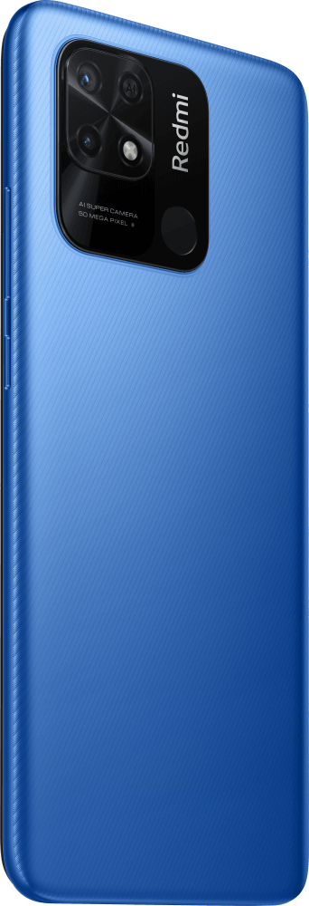 Redmi 10C Ocean Blue (220333QNY), 17,04 см (6.71") 1650 x 720 пикселей, 2.4GHz+1.8GHz, 8 Core, 4 GB,