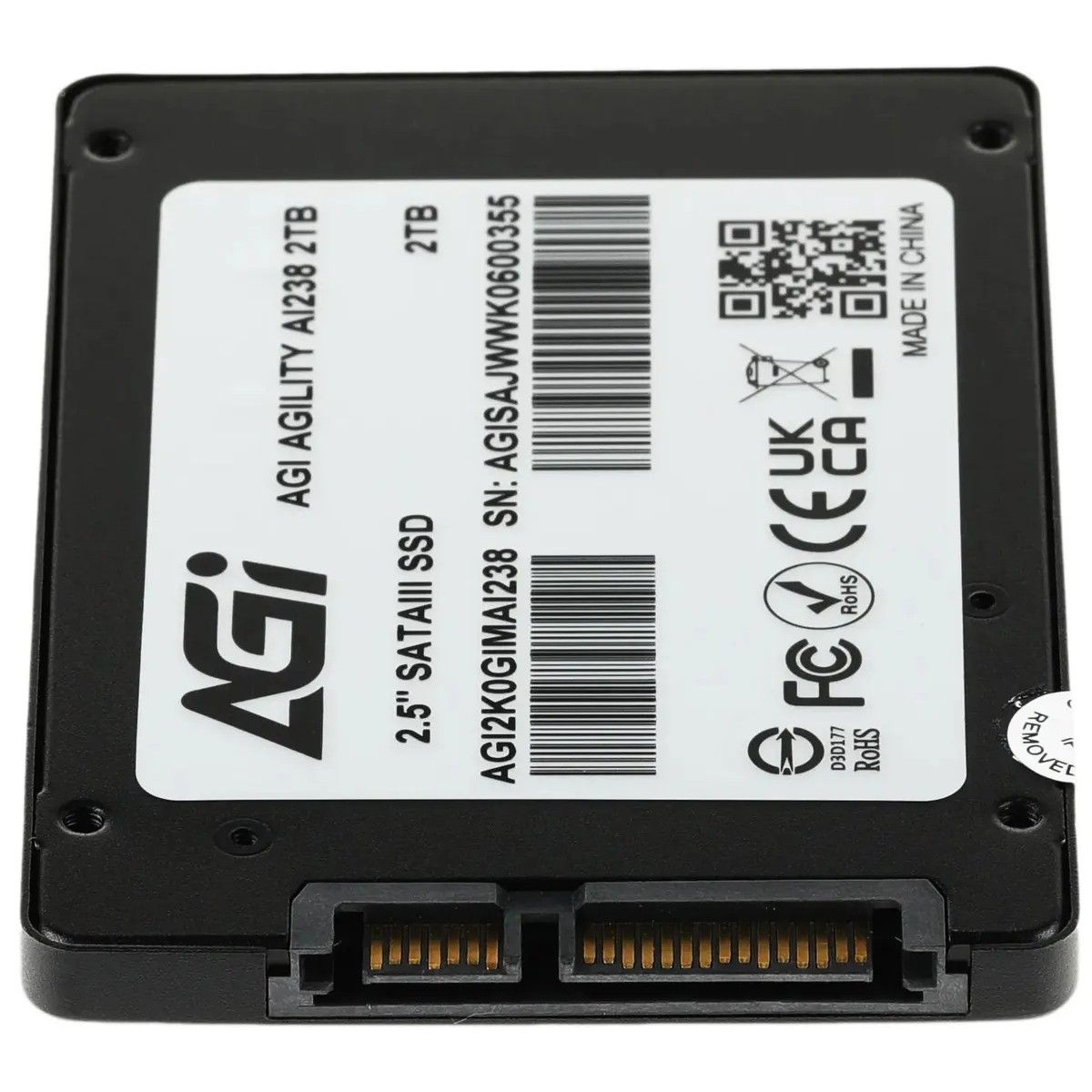 Накопитель SSD AGi SATA-III 2TB AGI2K0GIMAI238-CB AI238 2.5"