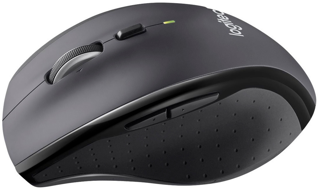 Мышь беспроводная Logitech M705 Marathon Mouse черная, оптическая, 1000dpi, 2.4GHz, USB-ресивер (Log