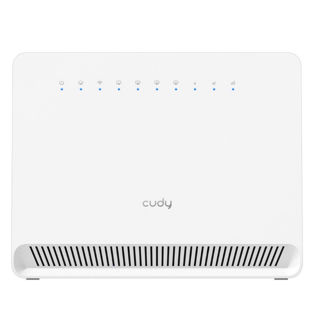 Модем CUDY N300 Wi-Fi 4G LTE-Cat4 Router, build-in 4G LTE modem,  4 10/100M RJ45 Ports, Nano SIM Slo