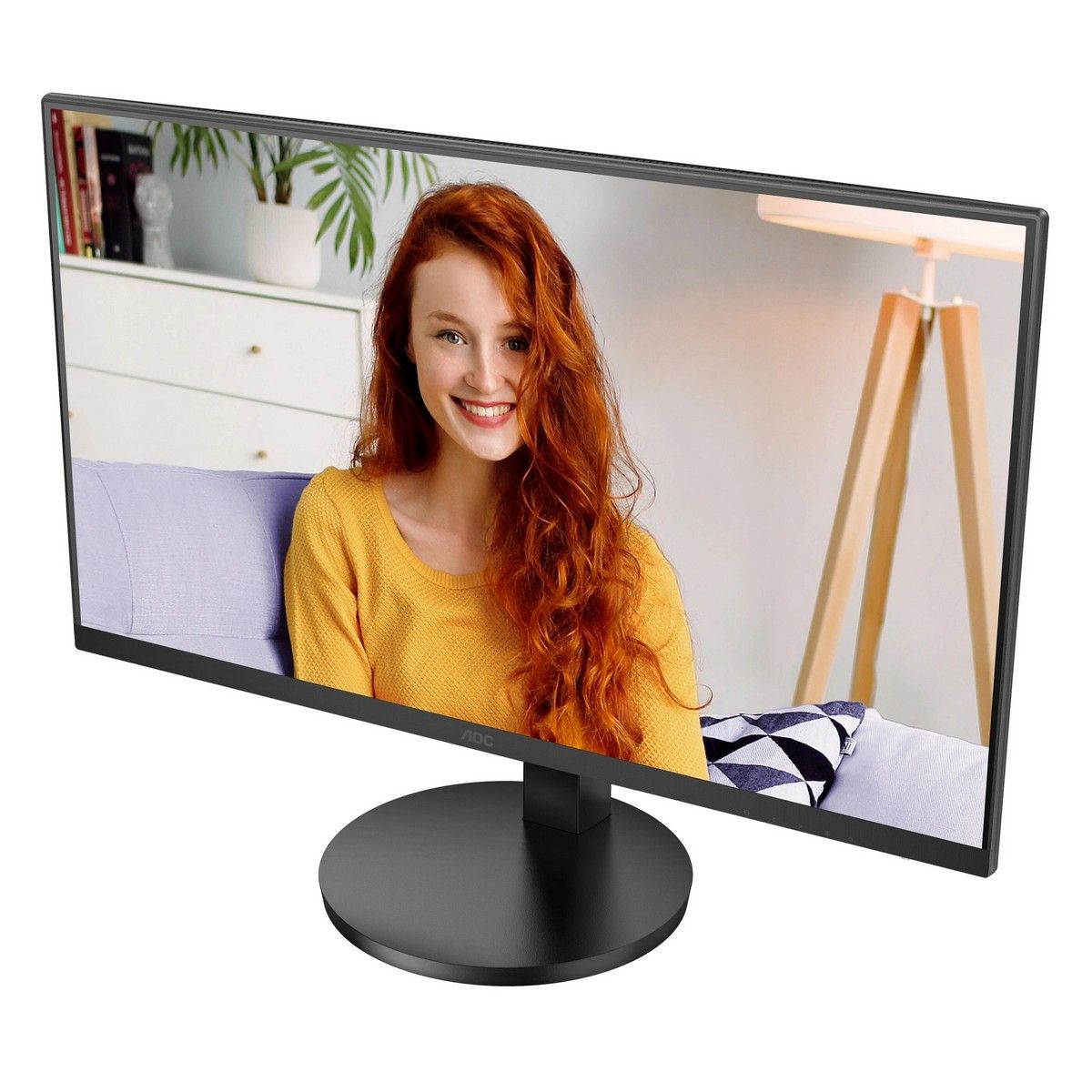 Монитор AOC 27" Basic-Line U27B3AF черный IPS LED 16:9 HDMI M/M матовая HAS 350cd 178гр/178гр 3840x2