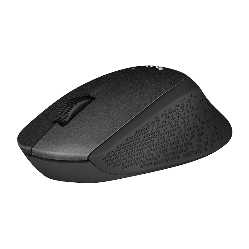 Мышь Logitech M330 Silent Plus черный оптическая 1000dpi silent беспров. USB 2but (910-004909)