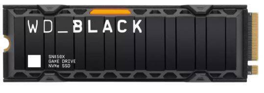 Твердотельный накопитель Western Digital Black SN850X SSD M2.2280 PCIe 4.0 2Tb, 7300MBs/6600MBs, TBW